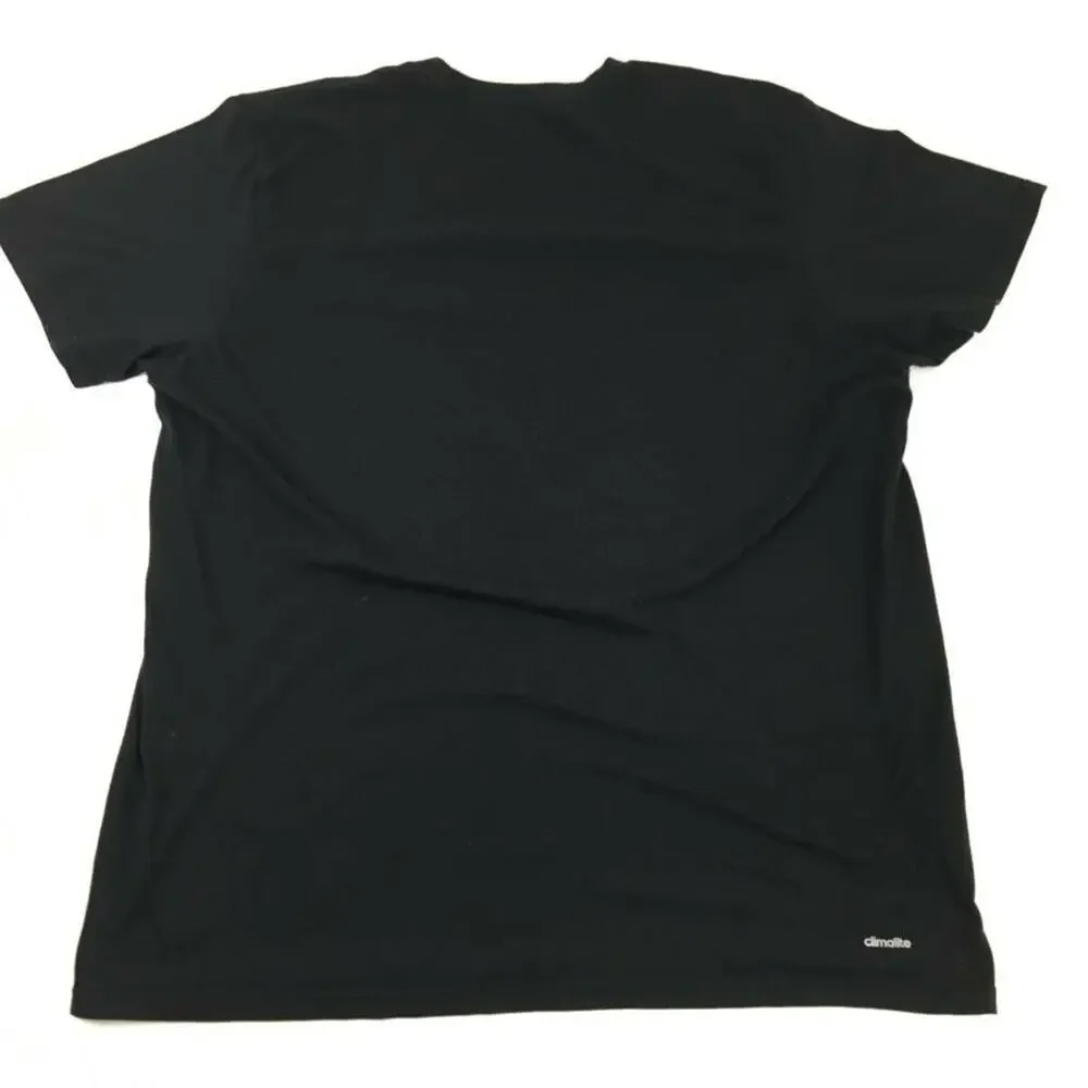 Adidas Black Climalite Seattle Sounders FC The Go To Performance Tee Men's 2X